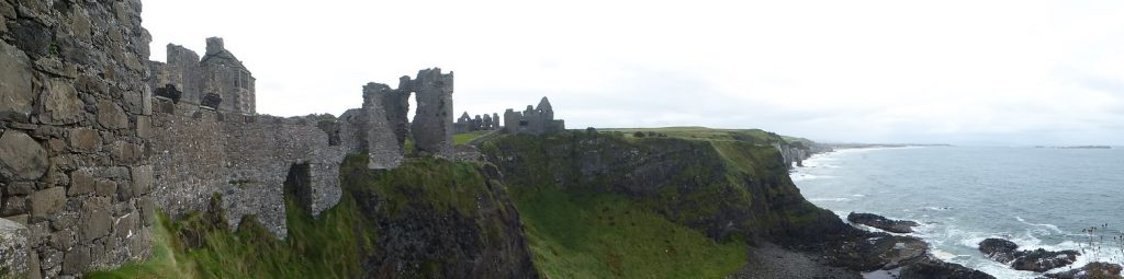 Dunluce Castle ruins