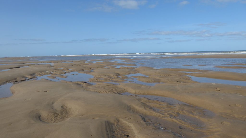 Wide open beach