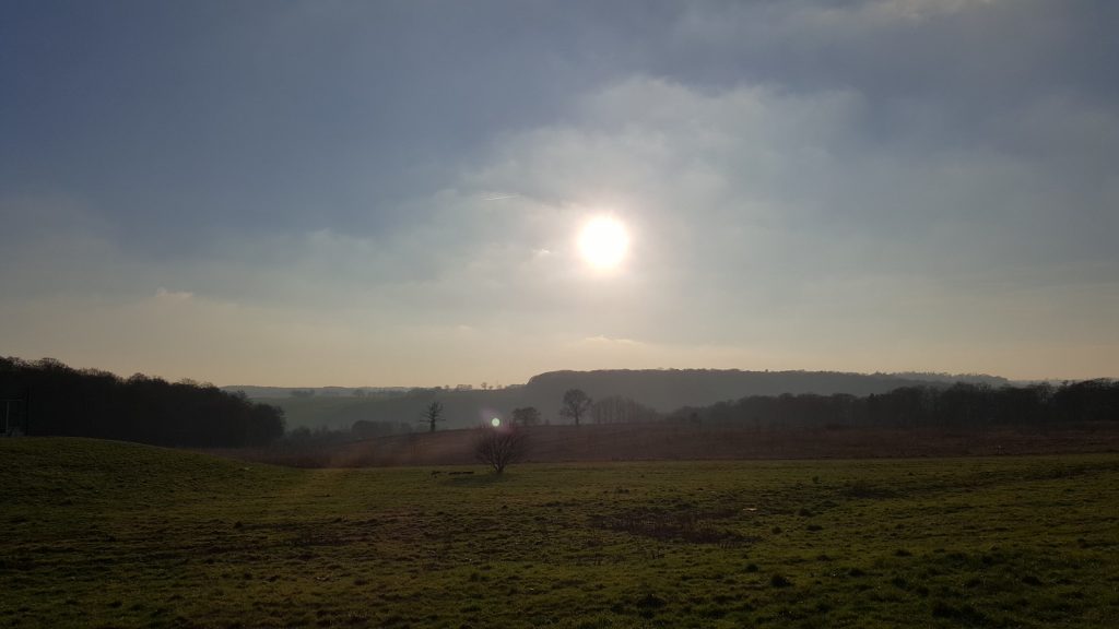 View over The Chilterns