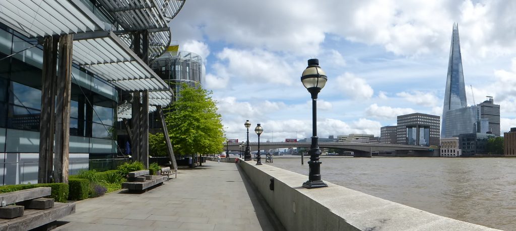 View towards the Shard