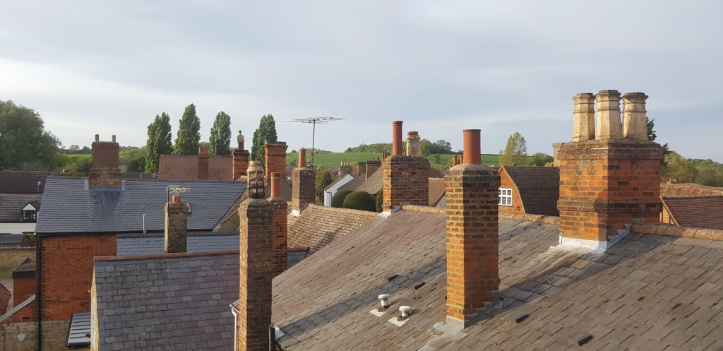 Rooftops over the town