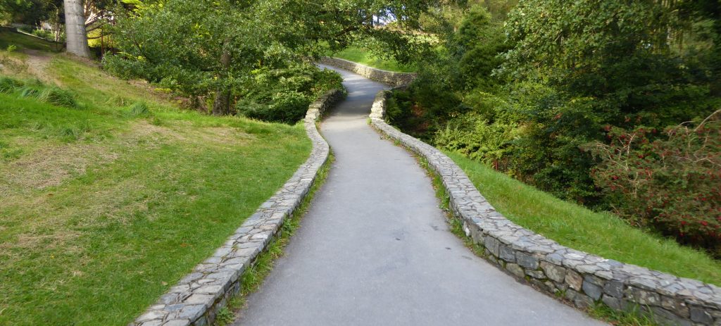 Manicured pathway