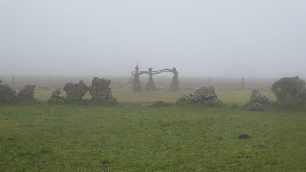 Dancing Witches sculpture